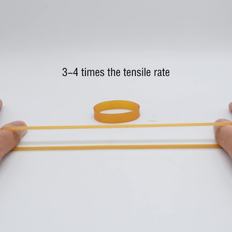 BCQLI Rubber Bands Thick, 1.5 inch Diameter, 3-4 Times the