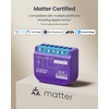 SwitchBot WiFi Switch Compatible with Alexa/Apple Home/Google Home/Matter (Hub Required),