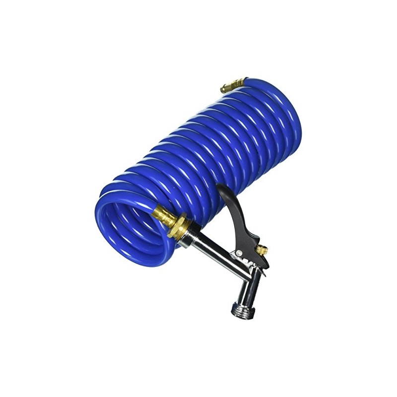 Valterra LLC PF267003 Spray-Away 15' Coil Hose, Blue
