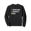 Republicans - Democrats - Dogs - Sweatshirt