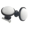 XINGYHENG 20Pcs/10Pcs Round Cabinet Drawer Knob White Ceramic Cabinet Dresser