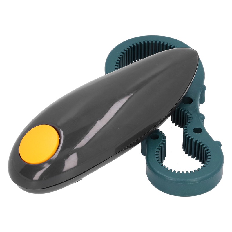 Black Automatic Can Opener OneTouch Electric Tin Bottle Opening Tool