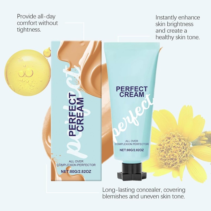 2pcs All Over Complexion Perfector, 80g Perfect CC Cream Skin
