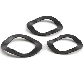 CONPHERON Wave Washer, Spring Washers Wave Spring Washers Made of 65MN Manganese Steel, M34 x 41 x 0.5 mm, Pack of 40