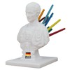 Naturalspring Julius Caesar Pen Holder | Bust Statue Pen Holder