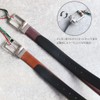 Orobianco Belt Swivel 2-Way Reversible Cowhide Leather, Made in Italy,