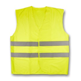 hitools High Visibility Vest EN ISO 20471 - Breakdown Vest, Safety Vest, Accident Vest, Vest - Neon Yellow & Reflective - Car, Truck, One Vest