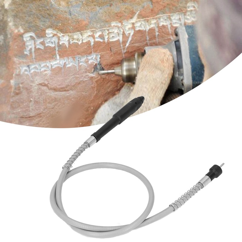 Flexible Shaft Adapter Drill Extension Grinder Cable with 0.3‑3mm Chuck