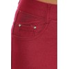 Women's Plus Size Cotton Blend Stretchy Jeggings With 5 Pockets