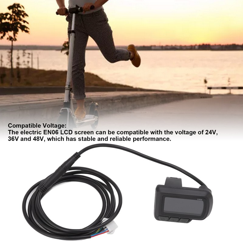 LCD EN06 Electric Display Electric Bicycle Smart Liquid Crystal Meter