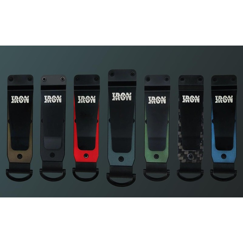 Iron Edge Key Organiser - Portable Keychain, Minimalist Heavy Duty