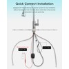 AJO BEND Touchless Kitchen Sink Faucet with Pull Down Sprayer,