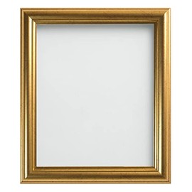 Frame Company Eldridge Range Gold 12x10 inch Picture Photo Frame *Choice of Sizes* Fitted with Real Glass