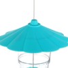 Bird Feeder Foldable Portable Terrace Bird Feeder for Outdoor Garden