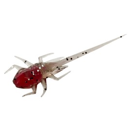 13 FISHING - B.A.M.F. - Panfish Plastics - Cherry Bomb - 6 pack - BA-CB