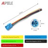 APIELE 19mm 12V Momentary Speaker Horn Push Button Toggle Switch