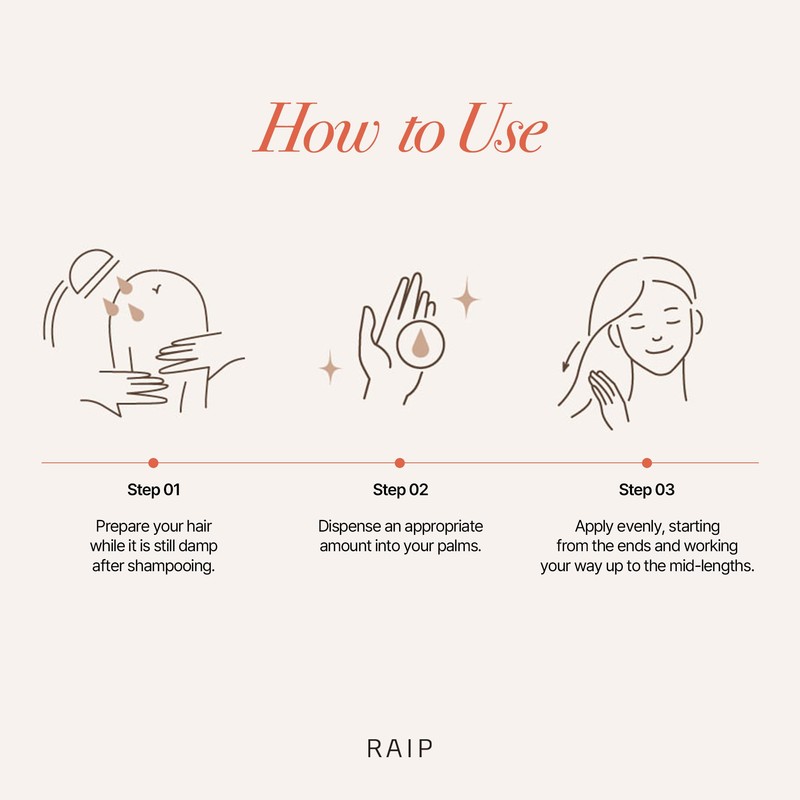 RAIP R3 ARGAN HAIR OIL 100ml