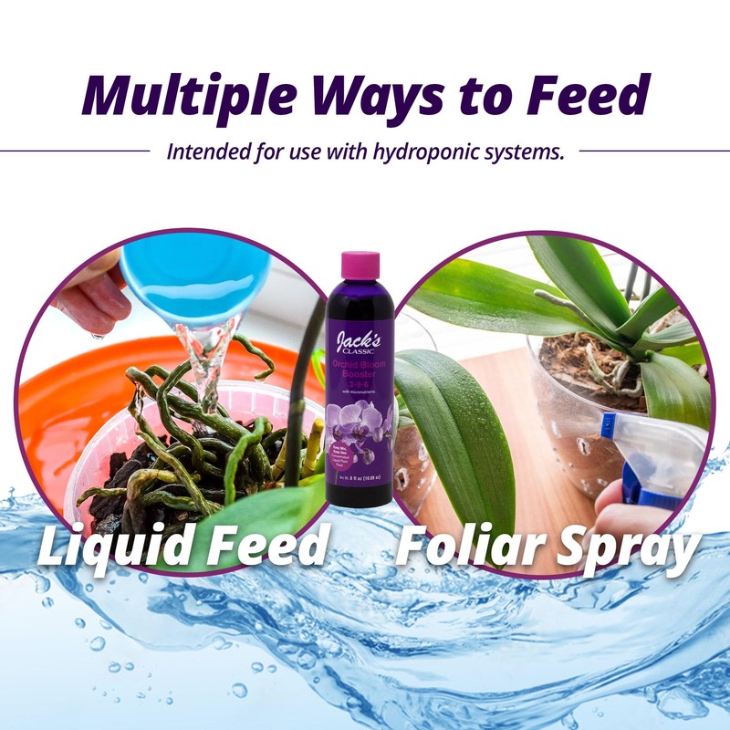 Jack's Classic 3-9-6 Orchid Bloom Booster Liquid Plant Food with
