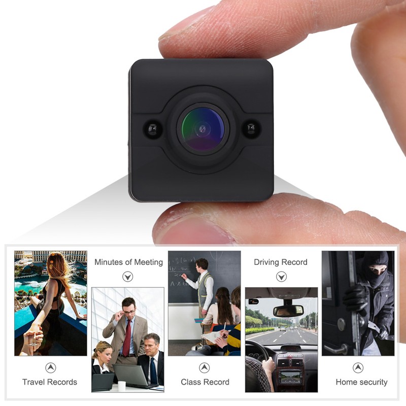 1080P HD Portable Mini Infrared Waterproof Cube Action Camera Camcorder