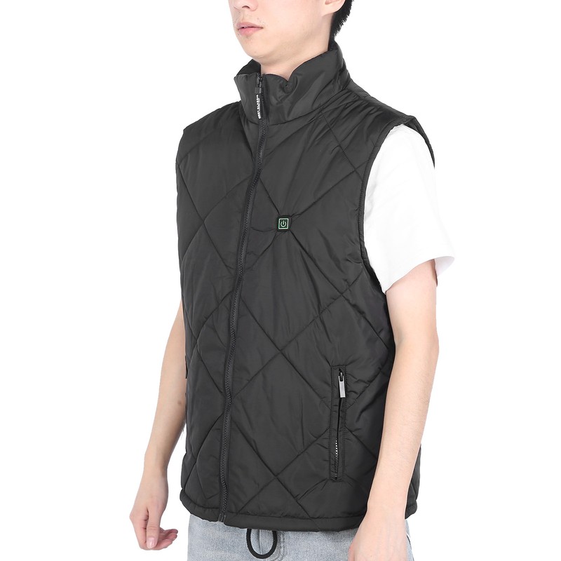 45‑65℃ Heated Vest 5 Gears Tempertature Control Intelligent Switch USB