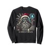 Goth Santa Claus Gothic Men Women Dark Cyberpunk Christmas Sweatshirt,