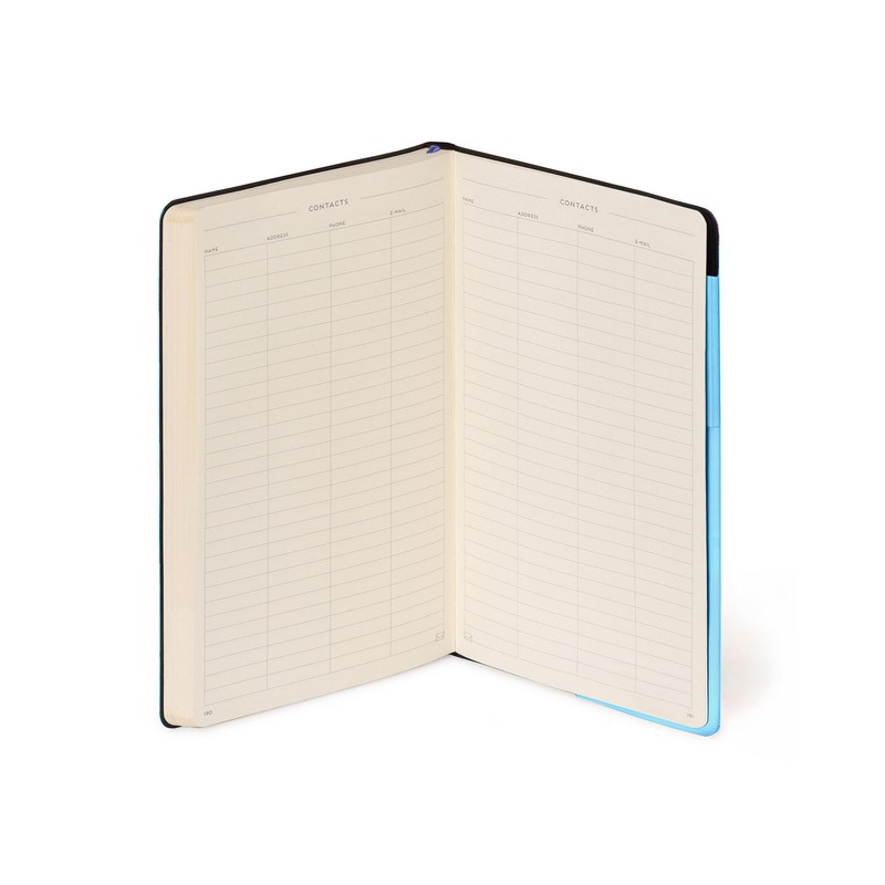 Legami - My Notebook, 6mm Ruled Notebook Aura, Special Edition,