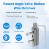 Broken Pipe Thread Extractor Tool - Faucet Disassembly & Broken