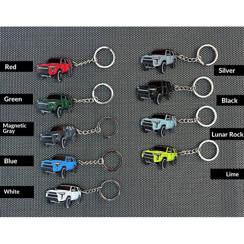 FOUR WHEEL BEAST 4Runner Accessories - Keychain 4 runner key