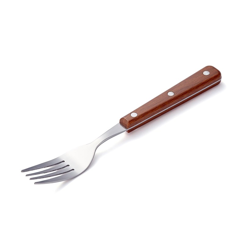 Francfranc 10 Piece Franc Cutlery Set, Wood Pattern, Brown