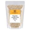 Organic Jumbo Oat Flakes 1kg by Manor Springs Organic