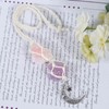 Soulnioi Soulnioi Natural Crystal Raw Stone Car Hanging Ornament Rose