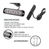 POLLITO DIABLO 1par Lateral Faro Led Barra Estrobo Patrulla 16
