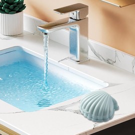 Shell Shape Soap Box - Sink Soap Dish Easy to Rinse Holder | Cartoon Dish Drainable Holder Sea Shell Shape Self-Draining Case Bathroom Decorations