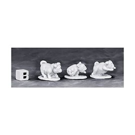 REAPER Dark Heaven Bones War Pugs (3pcs) Fantasy Miniatures Miniatures RPOR77573