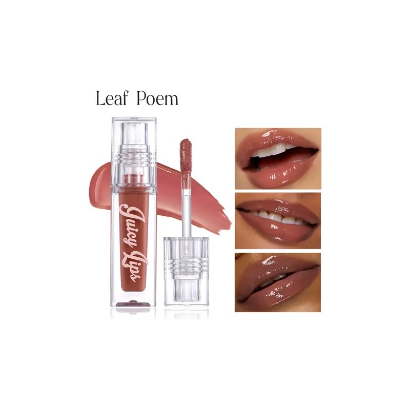 Kit 7 Labiales Gloss Efecto Glass Volumen Perlado Hidratante