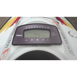 World Graphix Fits Yamaha VXR PRO 93 94 95 650 700 Carbon Fiber Decal Head Overlay Tach Fuel