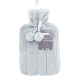 Home Flair Hot Water Bottle | Hot Water Bottle with Cover UK | Warmies Thermal Luxury Faux Fur 2L Large Hot Water Bottle | Hand Warmers | Foot Warmer