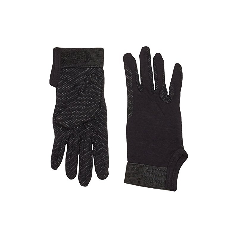 Covalliero Reithandschuhe Jersey Glove, Black, S
