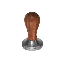 Scarlet Espresso | "Classic" Tamper, Stylish Espresso Stamp with Ergonomic Fine Wood Handle, for the Perfect Espresso, Barista Tool, 54 mm, rosewood