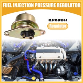 REPAIROCK Fuel Injection Pressure Regulator No.F4SZ-9C968-A - Car Fuel Pressure Regulator - for Ford F-250 1998-1999 Metal Bronze Tone - 1 Pc Auto Replacement Parts