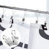 Pack of 50 Curtain Clips Metal Curtain Clips Curtain Hooks