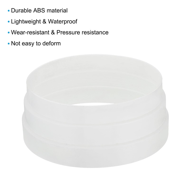 PATIKIL 8" to 7.5" to 7" Duct Reducer, Duct Connector