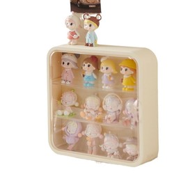 Collection Case, Figure Case, Wall Mounted, Tabletop, Transparent, Storage Box, Dustproof, With Door, Display Case, Display Stand, 3 Tiers, Acrylic Case, Doll Case, Display Box, 1 Piece