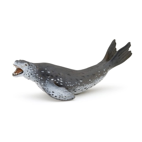 Papo - Hand-Painted - Figurine - Marine Life - Leopard Seal-56042 - Collectible - for Children - Suitable for Boys and Girls - from 3 Years Old