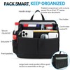 Rugged Organizer Insert for Briefcase Tote Shoulder Messenger Bag -