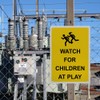 Watch For Children At Play Sign, 8.5 x 11 in"