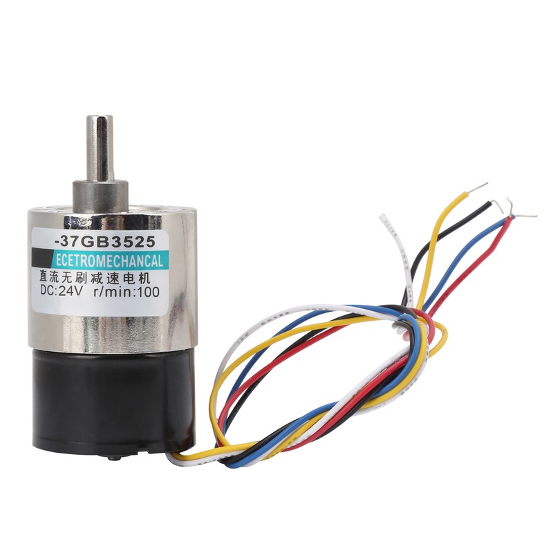 Brushless Motor with Bracket Speed Reduction CW/CCW DC24V for CNC