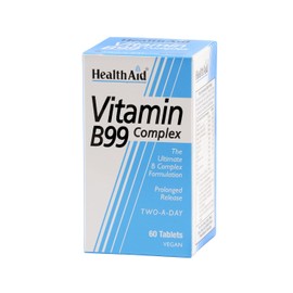 HealthAid Vitamin B99 Complex Prolonged Release 60 Tablets