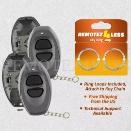 Remotez4less 2 for 1998 1999 Toyota 4Runner Remote Shell Case Car Key Fob Cover