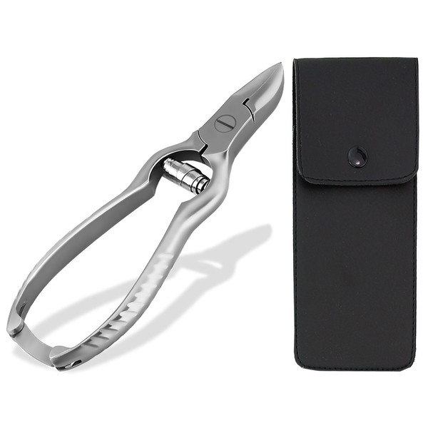 Professional Nail Clippers, Toenail Clippers, Nail Scissors, Stainless Steel, Curved